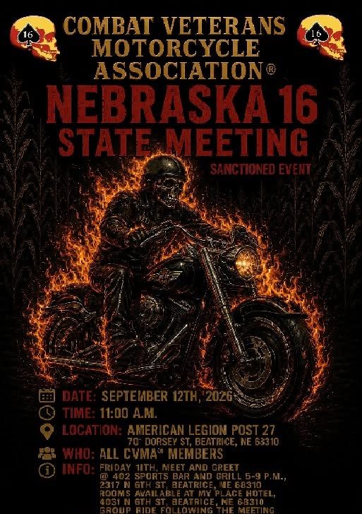 Flyer: CVMA® Nebraska 16 State Meeting